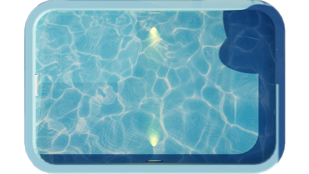 terrace hazır fiber havuz