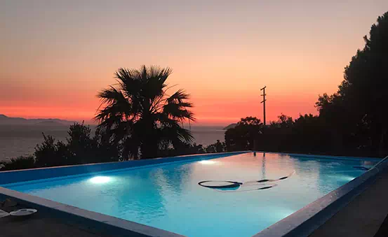 4x8 Mody Fiberglass Pool Bodrum