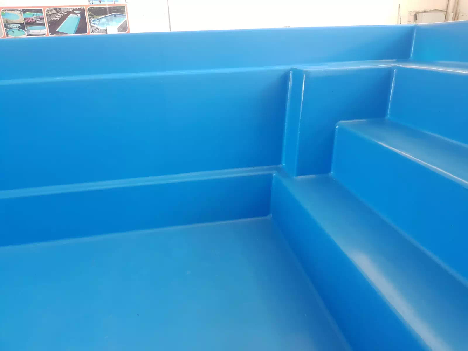 fiber havuz taşıma ve montaş aşamaları