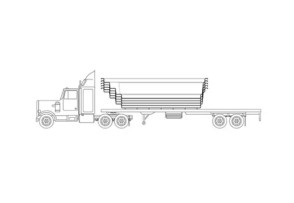 fiber havuz taşıma ve montaş aşamaları