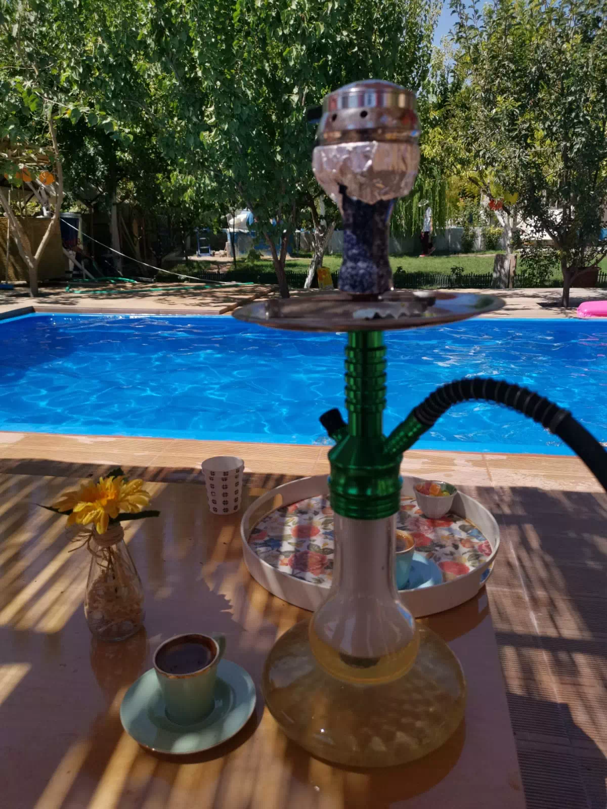 fiber havuz taşıma ve montaş aşamaları