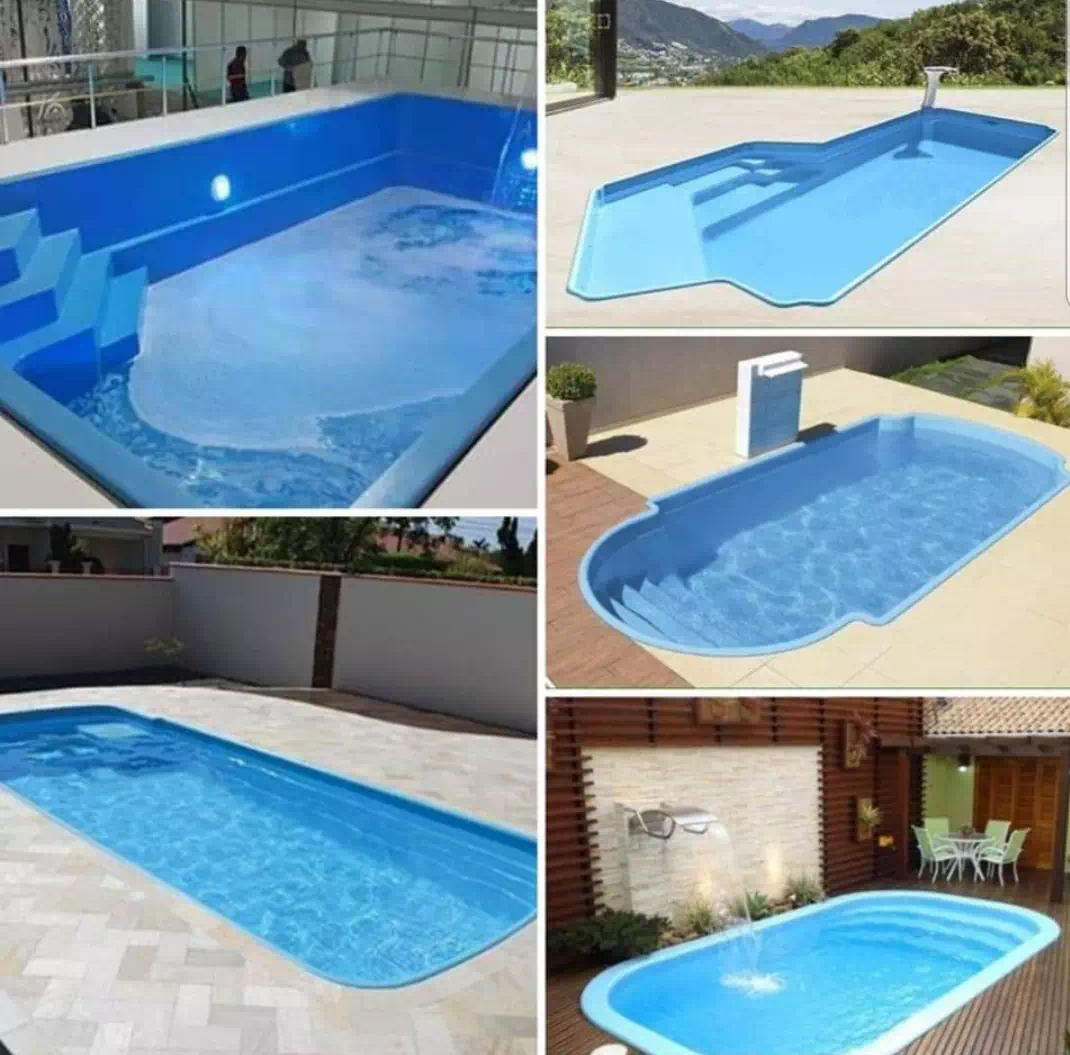 fiber havuz taşıma ve montaş aşamaları